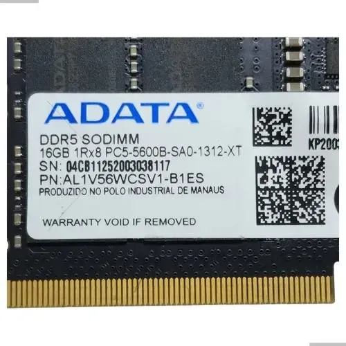 Memória Ram 16gb DDR5