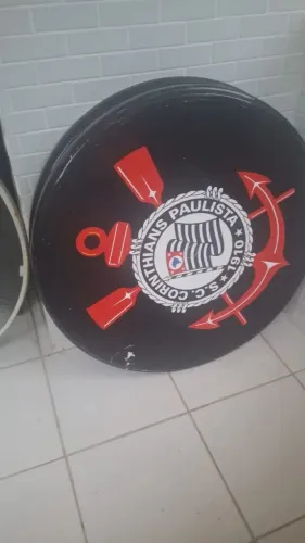 Tudo junto 500 3 mesas do Corinthians e 8 cadeiras