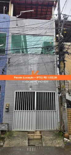 Imóvel para locação em Salvador-BA: Casa com 3 quartos, 1 suíte, 2 salas, 2 banheiros e 1 
