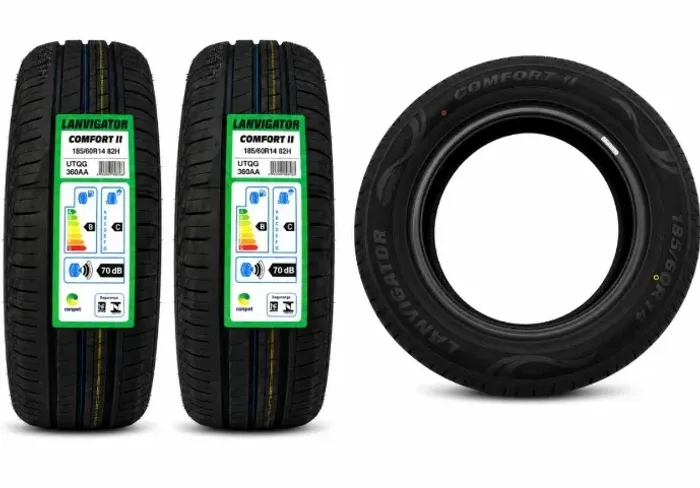 2 PNEUS 185/60R14 82H COMFORT II LANVIGATOR