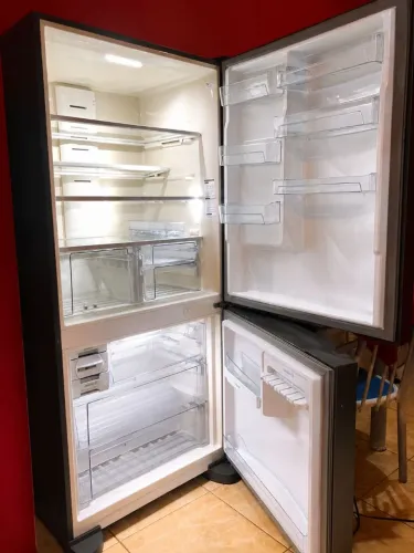 Geladeira inox