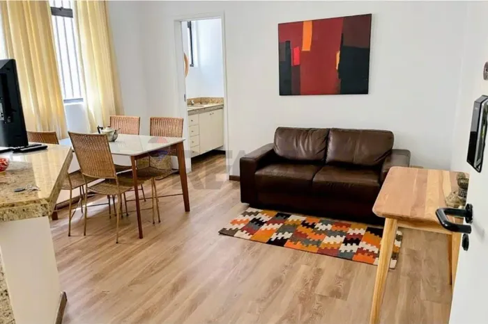 Apartamento 1 Quarto para Alugar - 1 vaga - Bairro Sion - Belo Horizonte