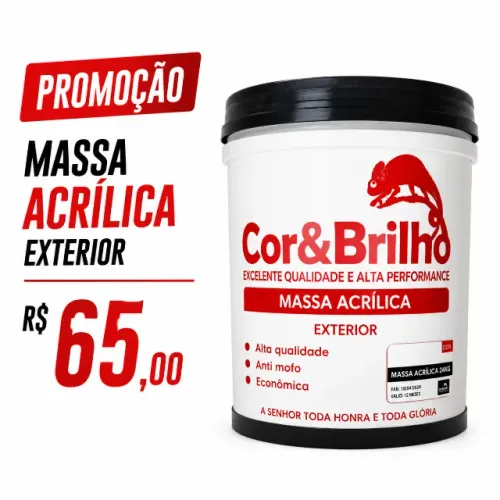 Massa Acrílica