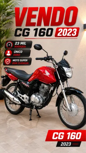 Vendo moto cg160