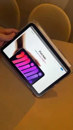 iPad MINI 6 Rosa 64gb + PENCIL + CAPA