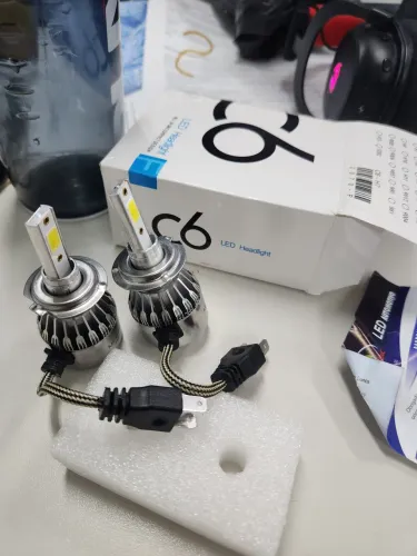 Lâmpadas de led h7 C6