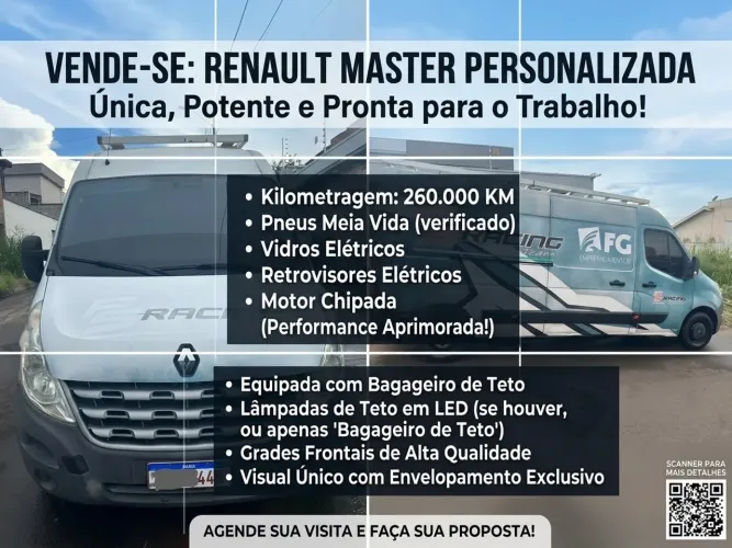 Renault Master 2.3 DCI Furgão 16V Diesel 2014