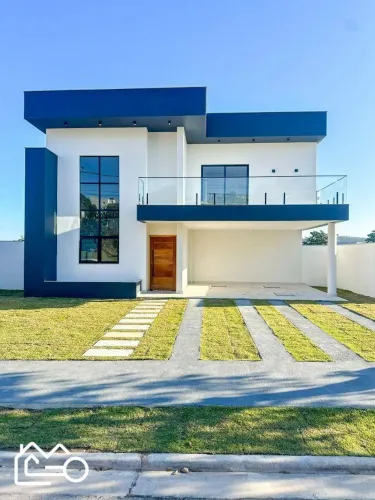 Casa Nova no Alphaville | 4 Suítes, Lazer, Acabamento Impecável e Próxima ao Comércio