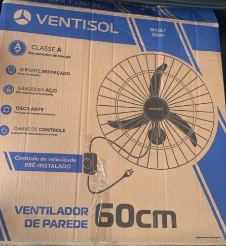 Ventilador de parede ventisol