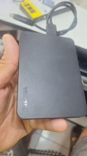 Hd Externo Toshiba 1TB / Pouco usado
