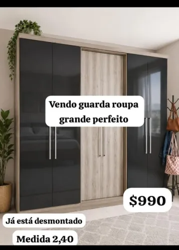 Guarda roupa grande da Vezzo