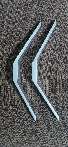 Base, Pe, Pedestal Tv Philips 50pug6654/78/ Prata Prata (Usado)