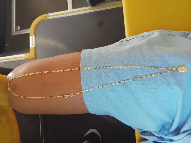 Correntinha masculina magold