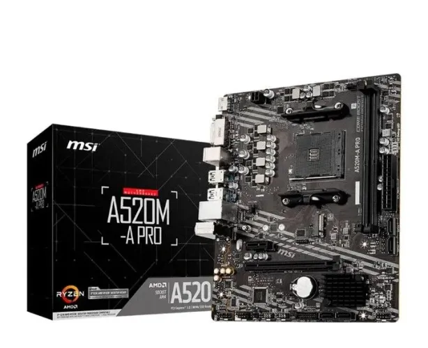Vendo placa mãe A520m