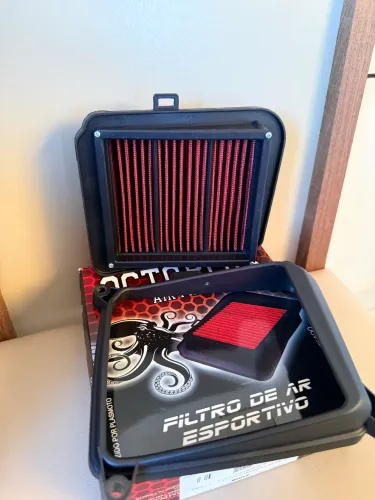 Filtro de ar esportivo Honda cg
