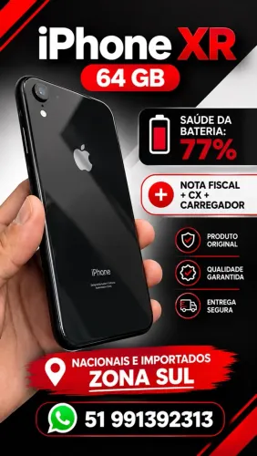 IPHONE XR 64 GB $ 899.00
