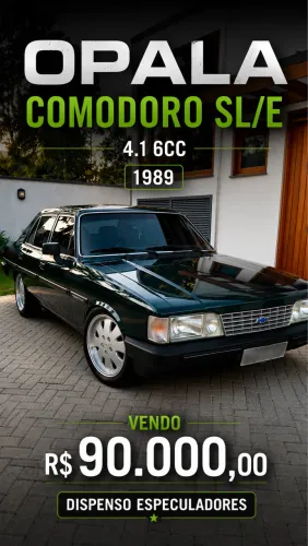 Chevrolet Opala Comodoro/comod. SLE 4.1/2.5 1989