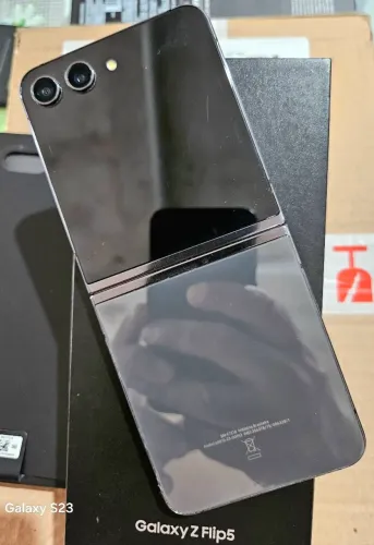 Samsung ZFlip 5 caixa, nota fiscal, carregador *Detalhe