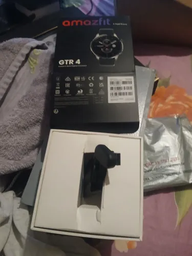 Carregador e caixa Relógio AMAZFIT GTR4