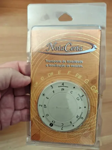 Disco de transposição de nota musical