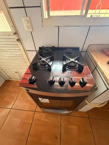Fogão Cônsul mesa de vidro temperado