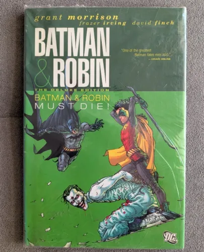 Batman & Robin Must Die! Deluxe Edition - Importado