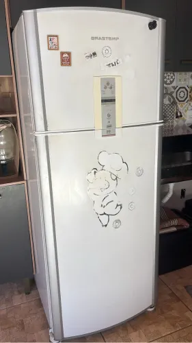 Geladeira Brastemp Duplex funcionando perfeitamente
