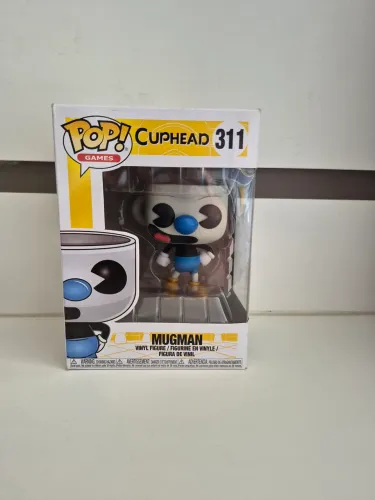 Funko pop mugman colecionador raro