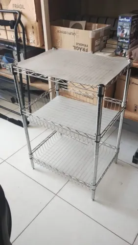 Estante montável aço inox