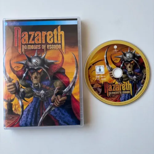Nazareth No Means Of Escape DVD Importado Inglaterra UK 2015