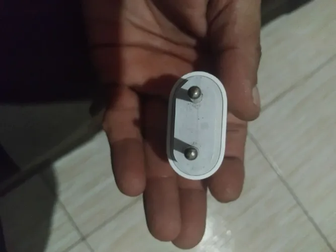 carregador de tomada da Apple