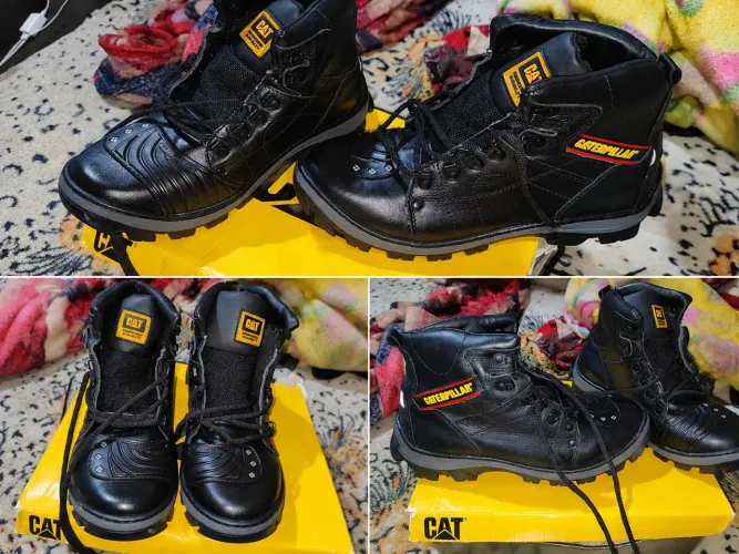 Bota cat masculina(nunca usada) comprei número errado
