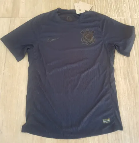Camisa Preta Corinthians All Black Masculina GG
