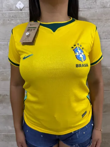 Camisa do Brasil feminina