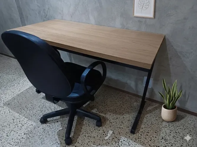 MESA RETA 120X60 SEM GAVETA ENTREGAMOS COM FRETE 