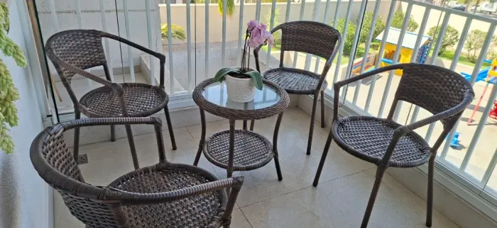conjunto para varanda
