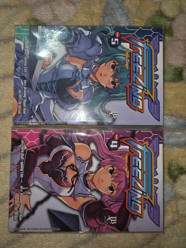 JBC mangá Freezing 4 e 5