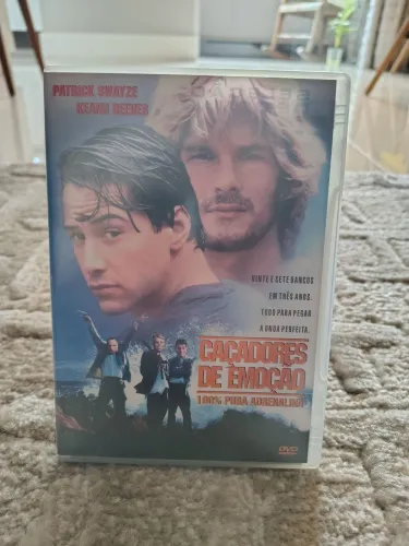 Dvd Caçadores de Emoção (Keanu Reeves/ Patrick Swayze)