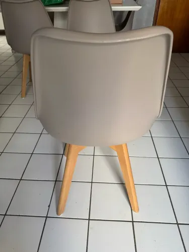 4 Cadeiras nude