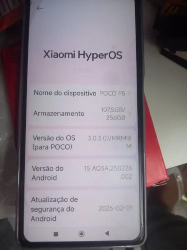 Celular xiome poco f5