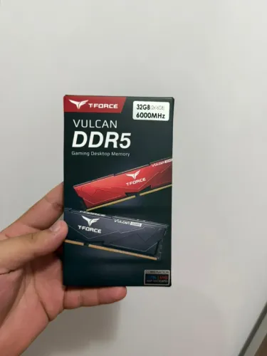 (Lacrado) Kit de Memória 32gb( 2x16) DDR5 Vulcan 6000hz