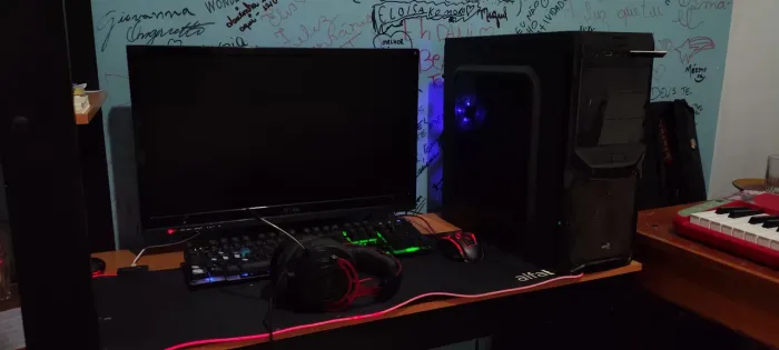 PC Gamer Completo - GTX 1060 6GB + i5 + Monitor | Roda RDR2, CS2 e Valorant