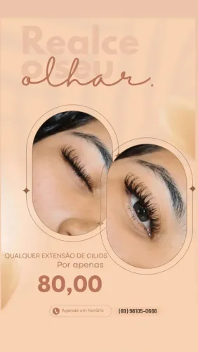 Extensão de cílios