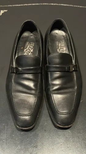 Mocassim Vintage Salvatore Ferragamo Gancini