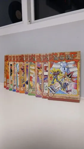 Mangás Yu-Gi-Oh! 11 Volumes JBC Coleção Antiga