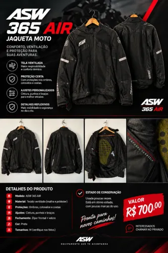 Jaqueta ASW 365 AIR