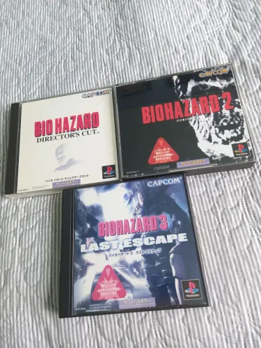 Resident Evil PS1 original coleção