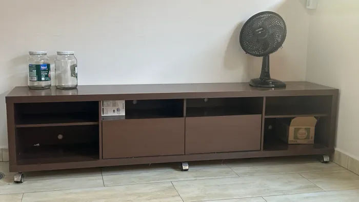 Rack Horizon Castanho 217 cm