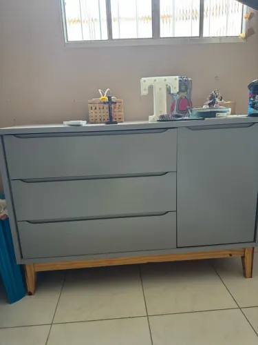 Cômoda e guarda roupa infantil matic 100% MDF
