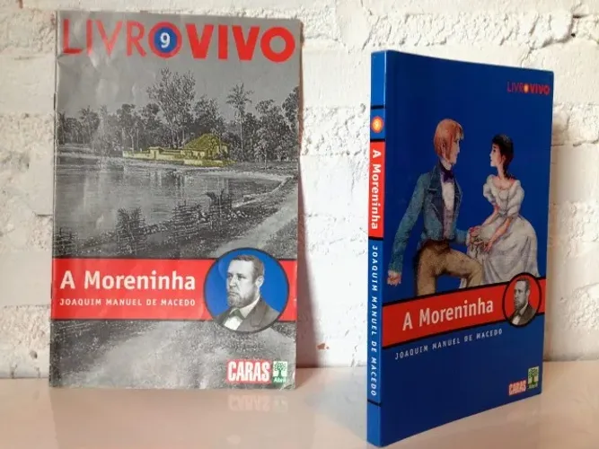 Rf607 Livro A Moreninha Joaquim Manuel De Macedo Literatura brasileira